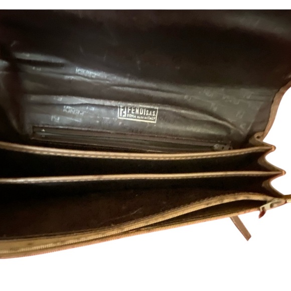 Fendi Brown Clutch Bag - Picture 3 of 7
